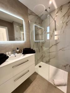 Studio lumineux vue mer, neuf entre Monaco-Menton