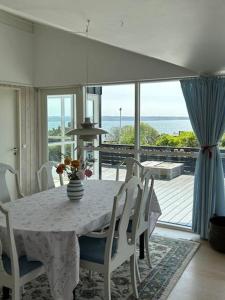 Wooden House With Panoramic View Of Ebeltoft Bay