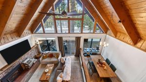 Hot Tub • Firepit • Loft Suite Mins to World-Class Skiing Tahoe A-Frame Retreat by AvantStay