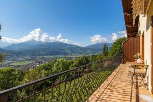 Passy Appart 7pax Vue Vallee Monts Balcon Lumineux