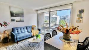 Moderno depto frente a metro Ñuble