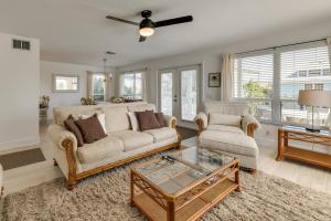 Covered Deck and Bay Views Bradenton Beach Abode!