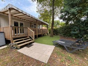 Mobil home 253 Camping La Réserve 4 étoiles à Gastes