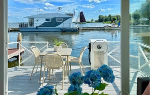 Nice Ship In Sneek With House Sea View