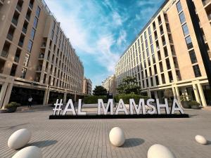 Apartment with 2 Double Beds in Alef Al Mamsha Sharjah - Sleeps 4