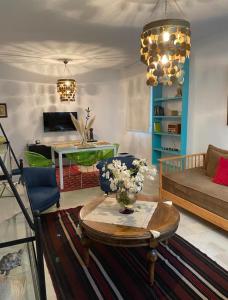 Cozy blue apartment la marsa beach