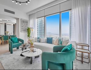 Private Room in Premium Burj Vista Downtown Apartment with Burj Khalifa View