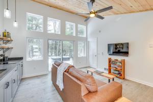 On-Site Trails & Trout Stream! NW Michigan Escape