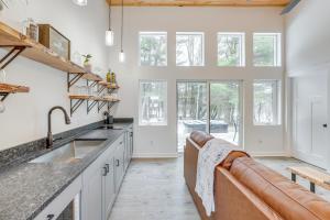 On-Site Trails & Trout Stream! NW Michigan Escape