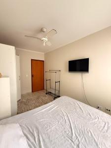 Apartamento Aconchegante 5 min da Praia com vaga e Wi - Fi