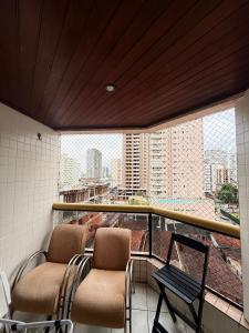 Apartamento Aconchegante 5 min da Praia com vaga e Wi - Fi