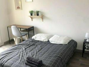 Chambre Privée dans Appartement Partagé - Calme et Lumineux - Proche Bordeaux- TRAM F-V1-4