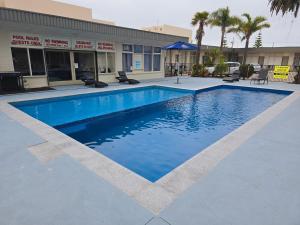 레이크 엔터런스 Lakes Entrance RSL Glenara Motel 호텔 로비