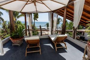 Casa en Máncora Perú con vista al mar y piscina