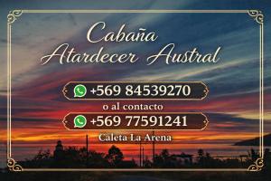 Cabaña Atardecer Austral