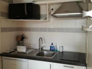 Studio mezzanine proche plage avec terrasse, parking et animaux admis - FR-1-194-326