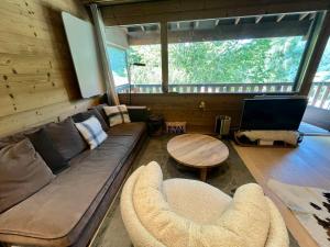 T4 rénové style, parking, coin pistes à La Clusaz - FR-1-459-254