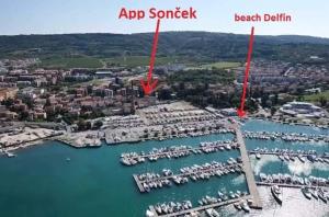 Apartmaji Sonček Izola studio