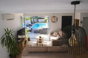 House for 6 people private pool, air conditioning,
