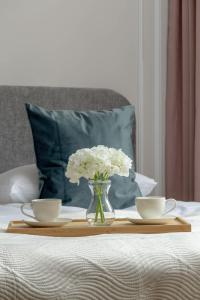 Elegant Apartment with a Work Space Close to the City Center by Noclegi Renters