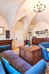 Apartmán v studni na streche