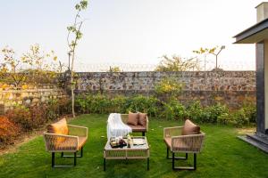 Prassanam Vatika 2-BHK Hillside Villa with Private Pool & Expansive 1-Acre Garden