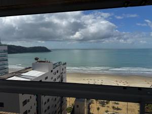 Apartamento com vista para o mar na varanda gourmet 3 quartos