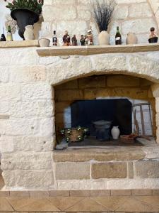 Masseria alba salentina con piscina