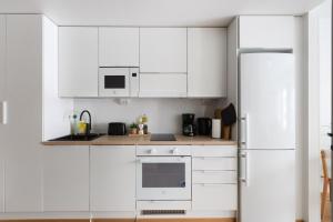 Newly built one bedroom apartment with private sauna in the center