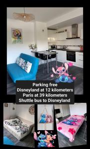 Appartement studio O fil de lO à 12 kilomètres de Disneyland Paris
