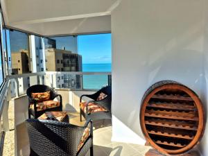 Quadra Mar Central c Vista Praia 2Q |CURTA232