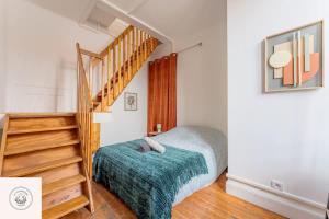 Cosy flat, Duplex, proche centre ville