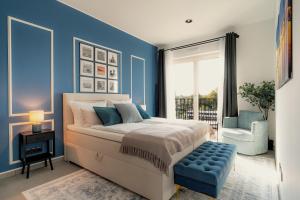 Promenadenquartier mit Elbblick, Küche und Parken