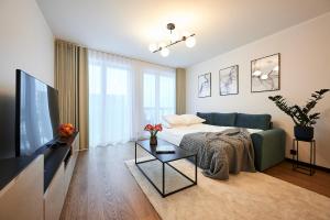 Brand new - sea view - balcony - parking in garage