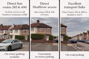 Spacious room in House