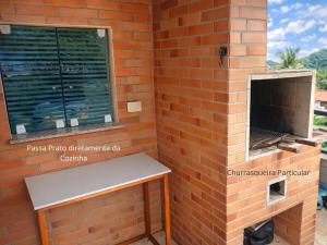 Frente mar Suíte e churrasqueira privativa