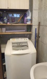 Apart sala living mobiliado