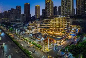충칭 / 중경 Atour S Hotel Chongqing Jiangbei Guanyin Bridge Jialing Port 호텔 객실