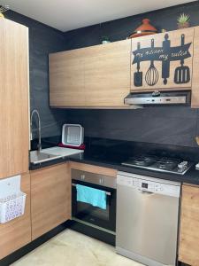 Duplex vue plage et piscine