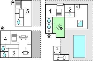 Awesome Home In Koromacno With Sauna