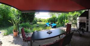 Ferienhaus Ammersee Traum von Bett und Terrasse
