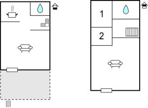 2 Bedroom Beautiful Home In Nowe Warpno