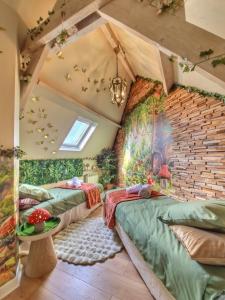 La Forêt Enchantée - Maison avec cheminée et jardin