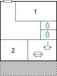 2 Bedroom Nice Apartment In Prigradica