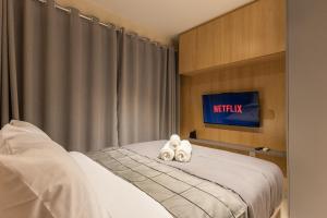 Loft com Academia Top - Conforto e Boa Localização