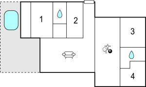 Gorgeous Home In Løgstrup With Kitchen