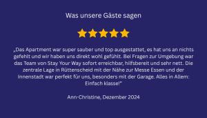 Modern und ruhig, mit Garage & PS4, nahe Messe, RÜ und Uniklinik, voll ausgestattete Küche, Bad mit Dusche und Badewanne