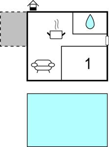 1 Bedroom Cozy Apartment In Liznjan