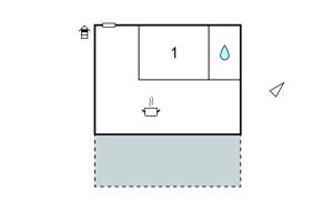 1 Bedroom Lovely Apartment In Brodarica