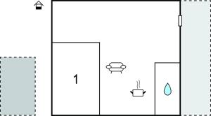 1 Bedroom Lovely Apartment In Risika